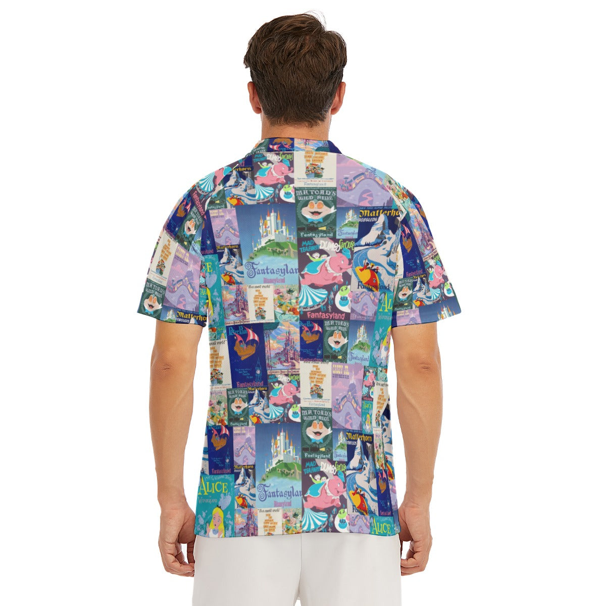Vintage Fantasy Ride Posters - Men's Polo Shirt