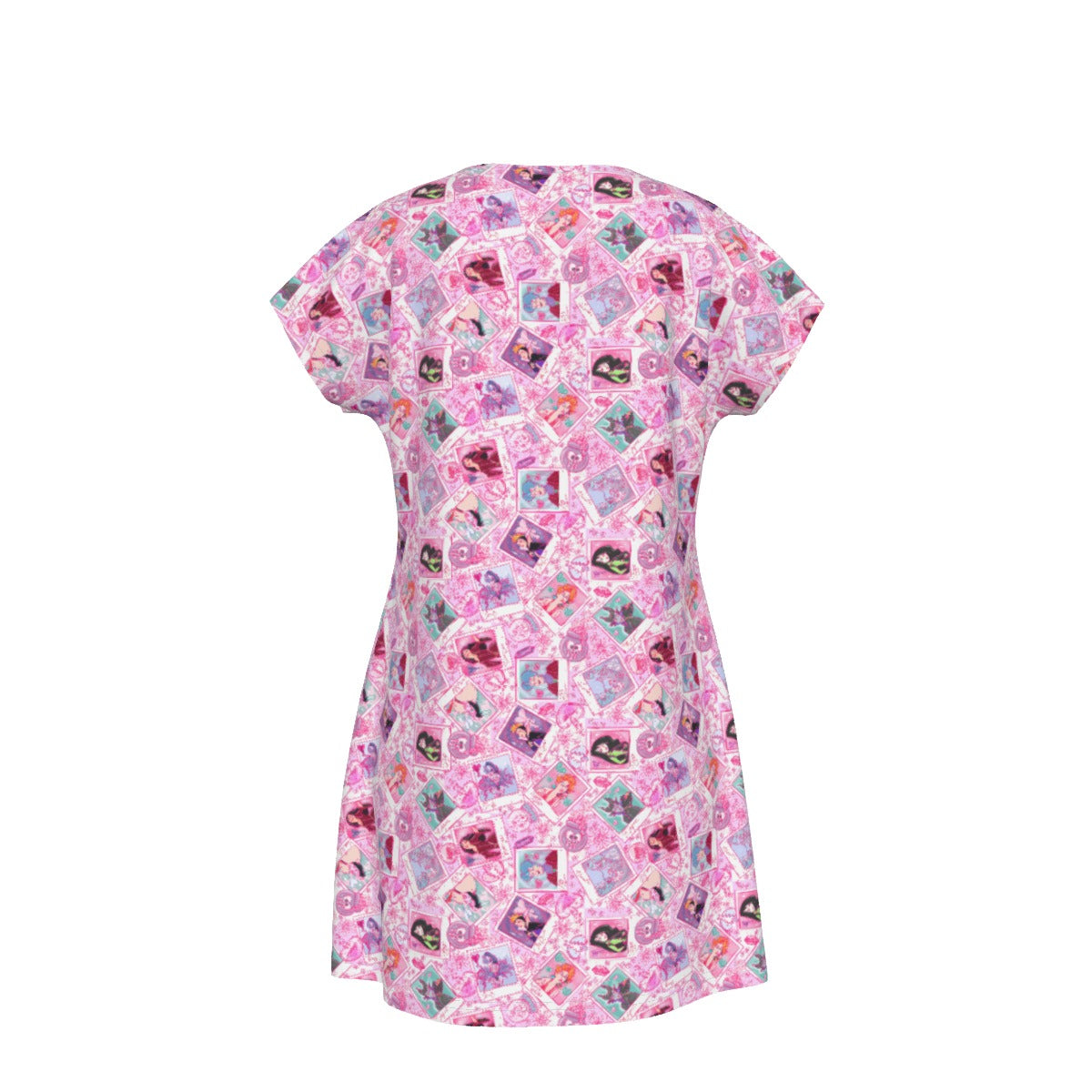 Poisoned Heart Villaintine - Women's T-Shirt Dress