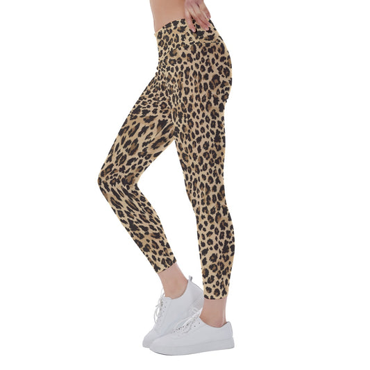 Animal Print - Cheetah - Women's Yoga Leggings