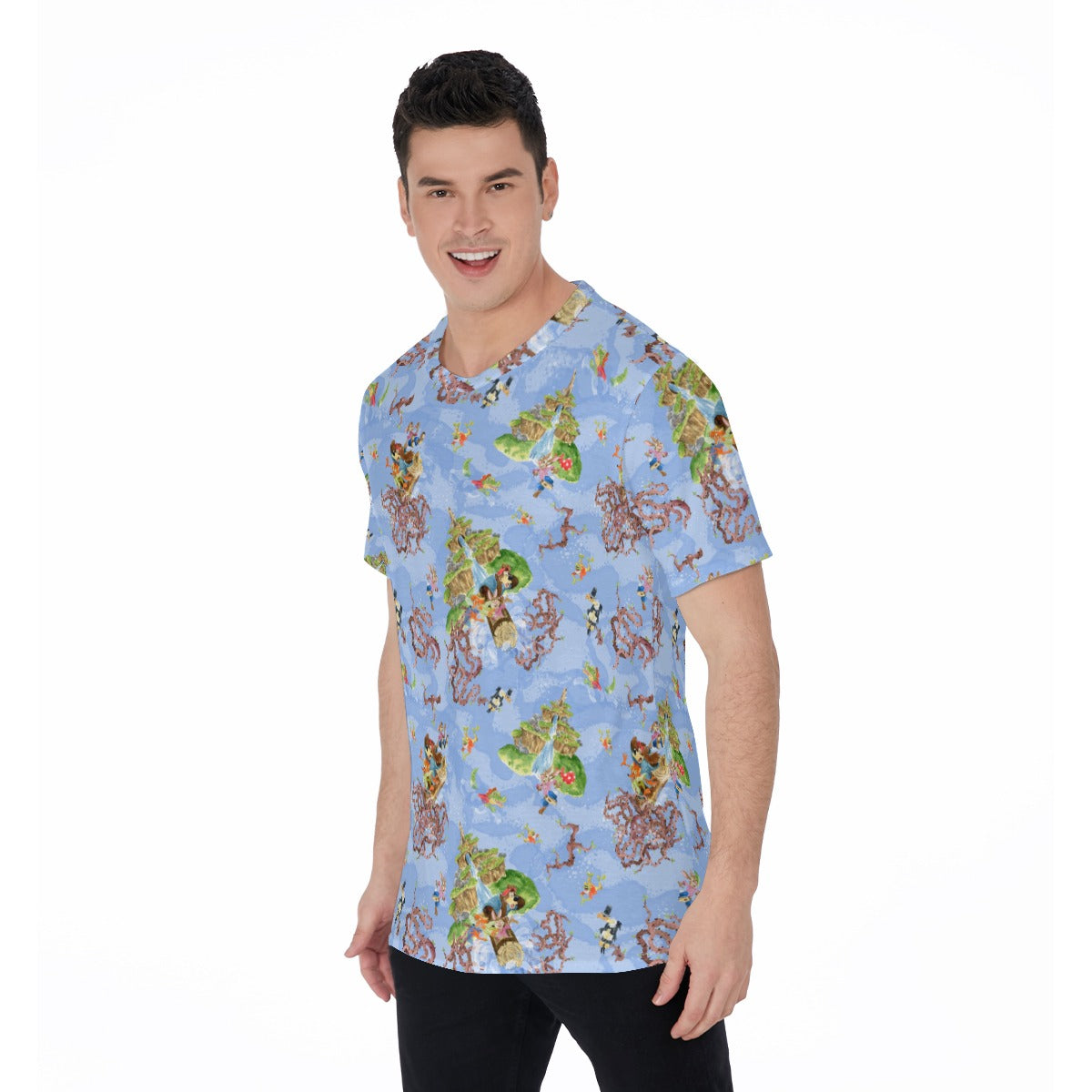 Briar Patch Splash - Men's Short Sleeve T-Shirt