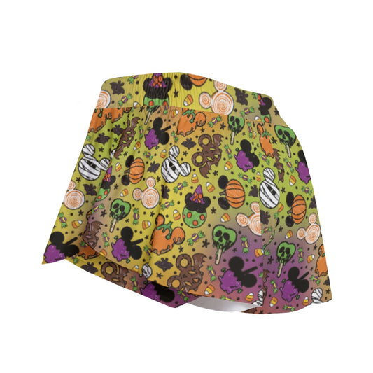 Monster Snacks Treats - Women's Flowy Pocket Shorts