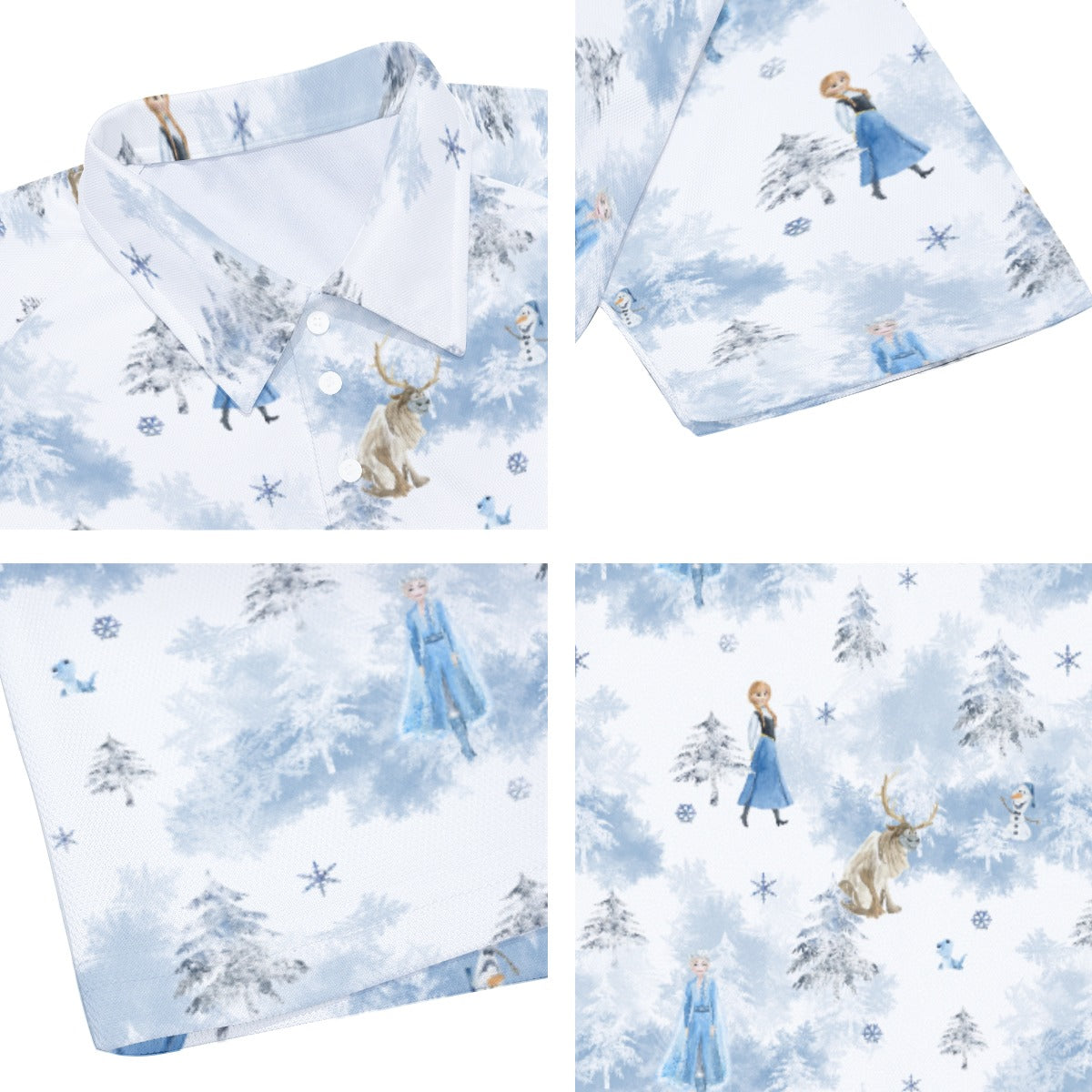 Enchanted Winter Landscape - Men's Polo Shirt