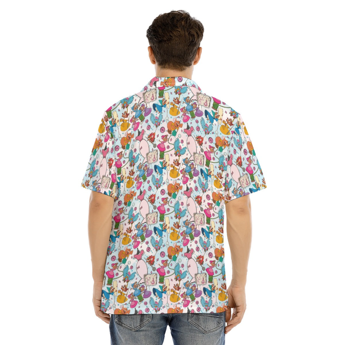Tiny Tailors & Sewing Friends - Men's Hawaiian Button Up Shirt