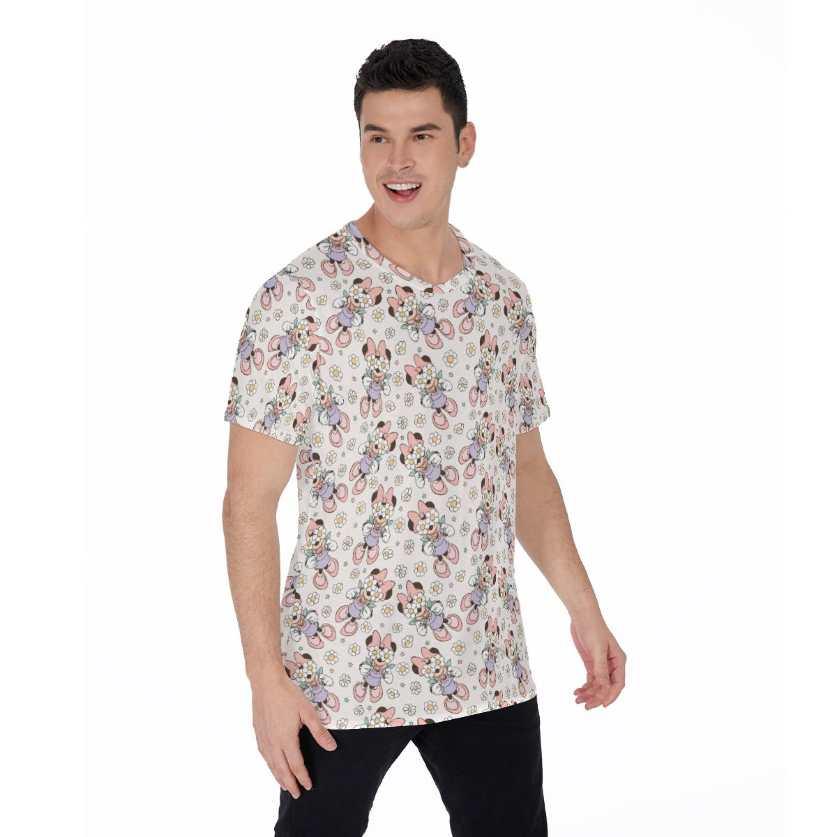 Daisy Crown Delight - Men's Short Sleeve T-Shirt