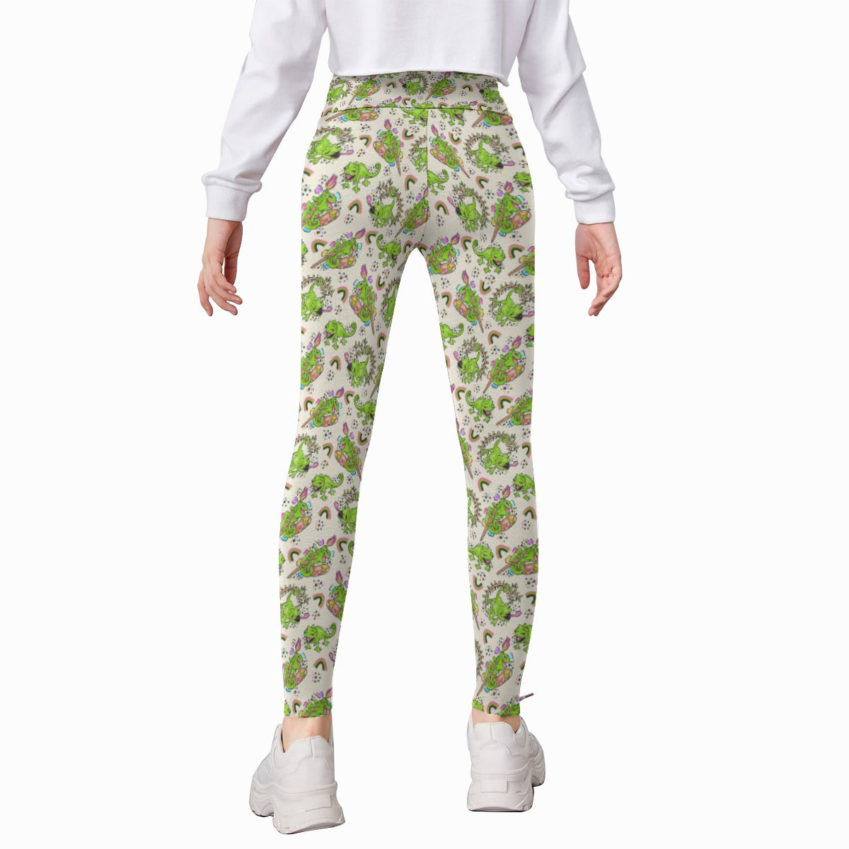 Colorful Chameleon Splash - Kid's Leggings