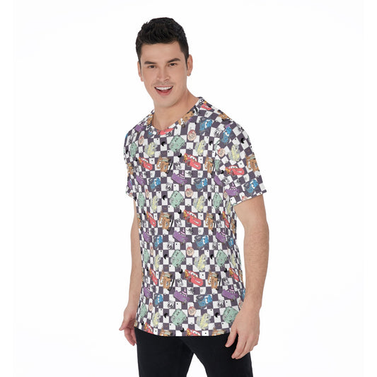 Halloween Racing Crew - Men's Short Sleeve T-Shirt