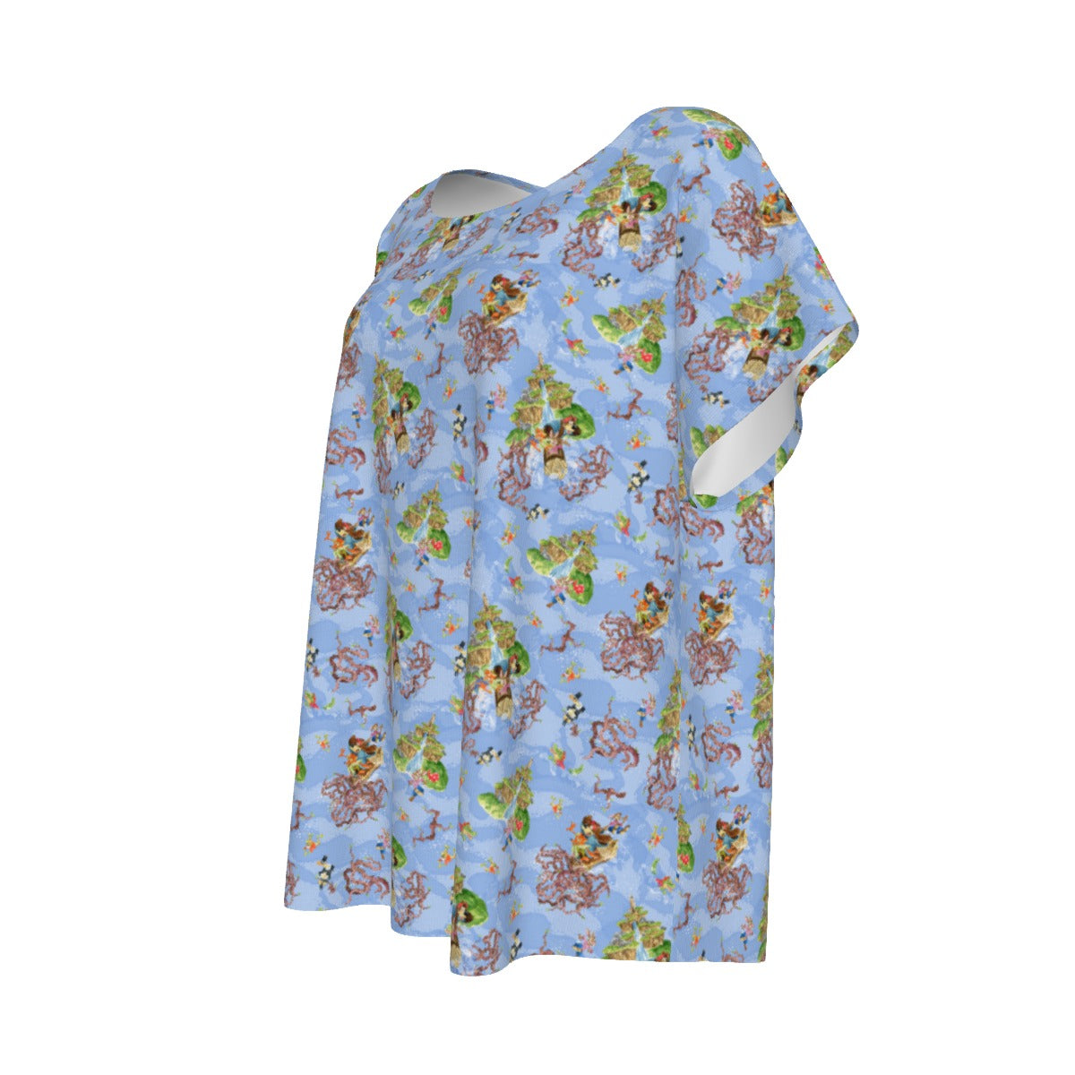 Briar Patch Splash - Women’s Relaxed Fit Scoop Tee