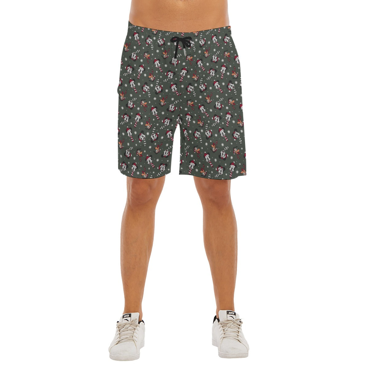Vintage Holiday Friends - Men’s Pocket Beach Shorts