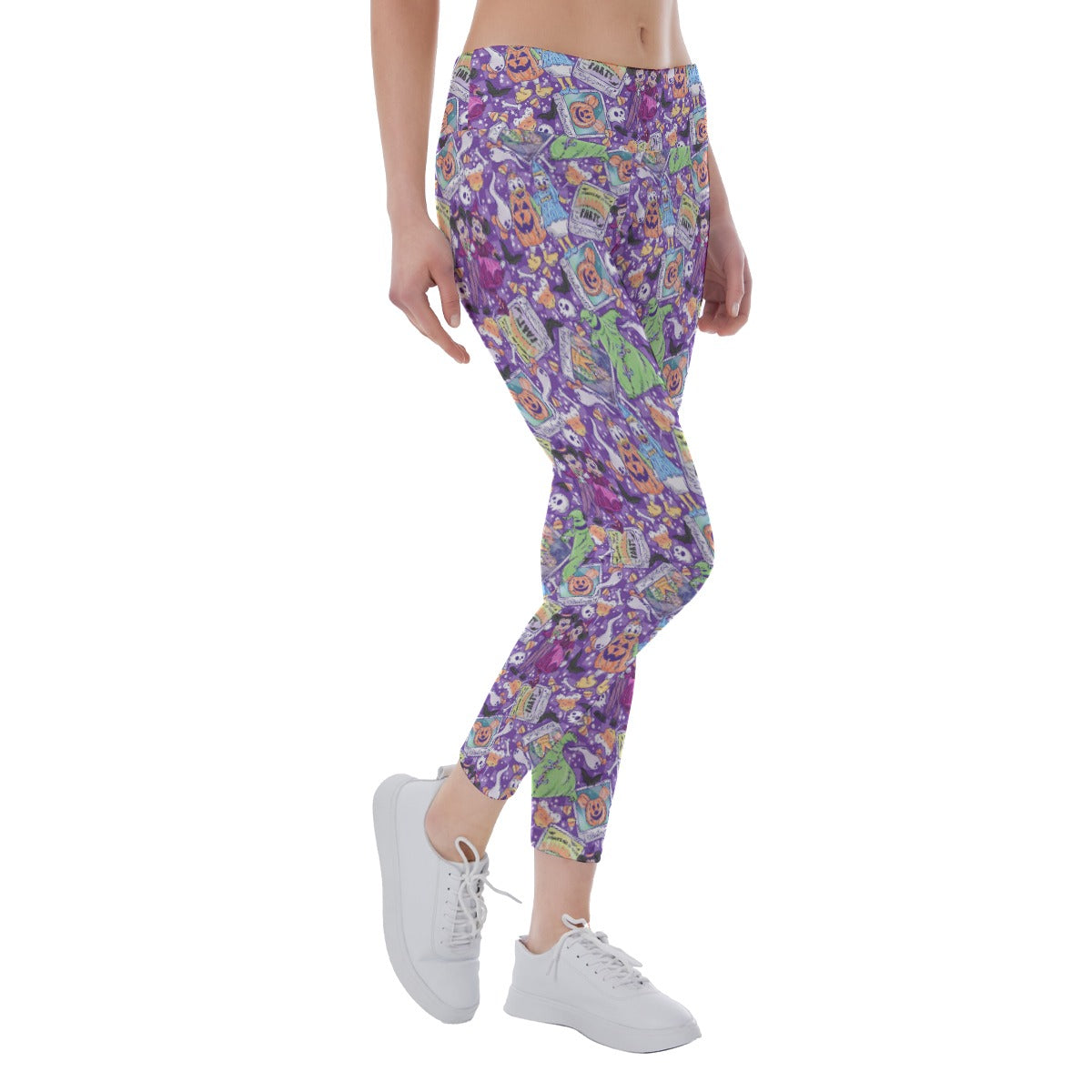 Not So Scary Halloween Party - Women's Yoga Leggings
