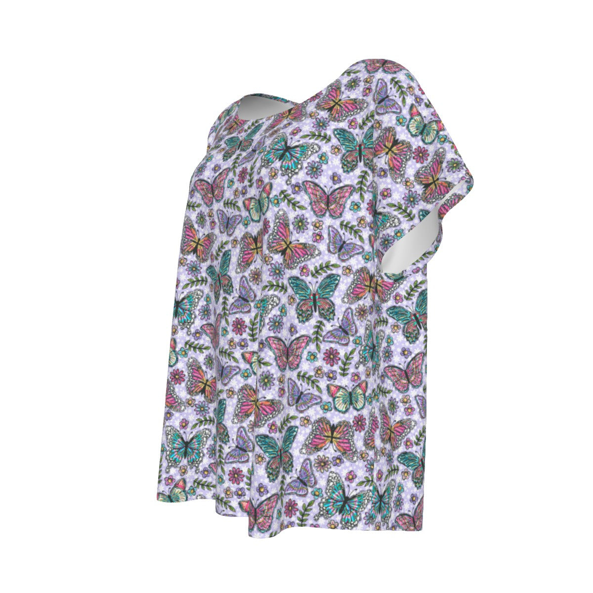 Butterfly Magic - Women’s Relaxed Fit Scoop Tee