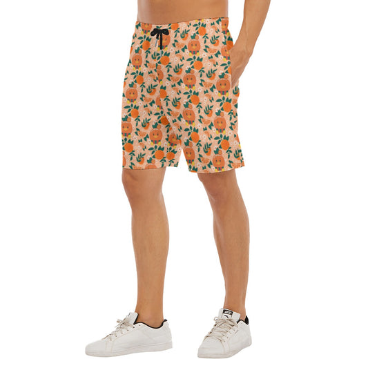 Juicy Citrus Friend - Men’s Pocket Beach Shorts