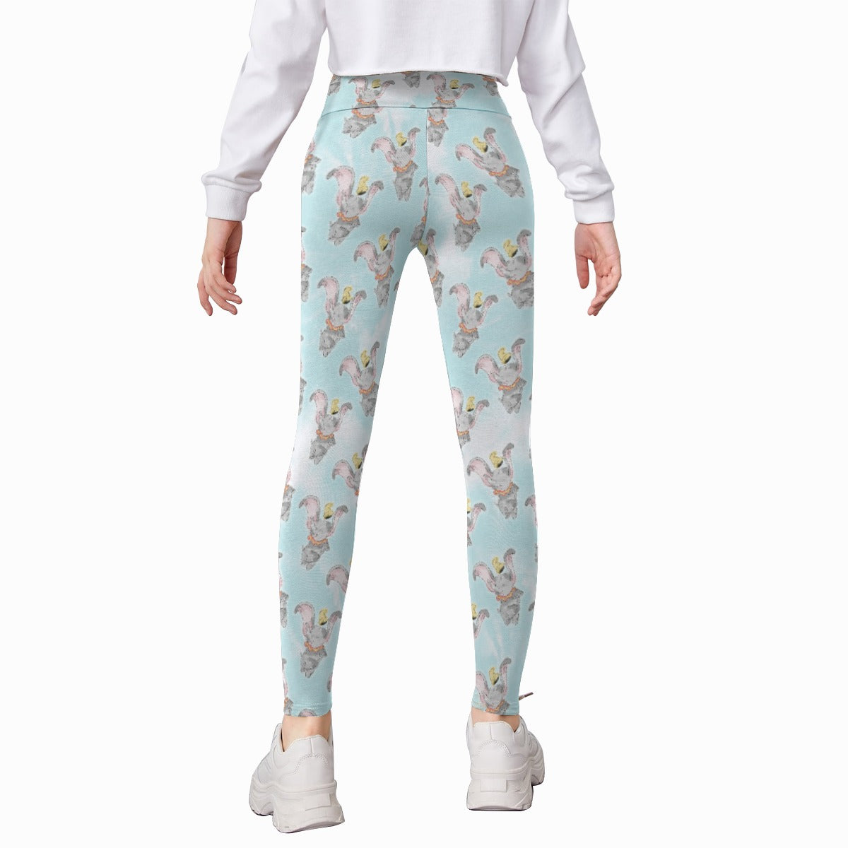 Sketch of Flying Elephant - Kid's Leggings