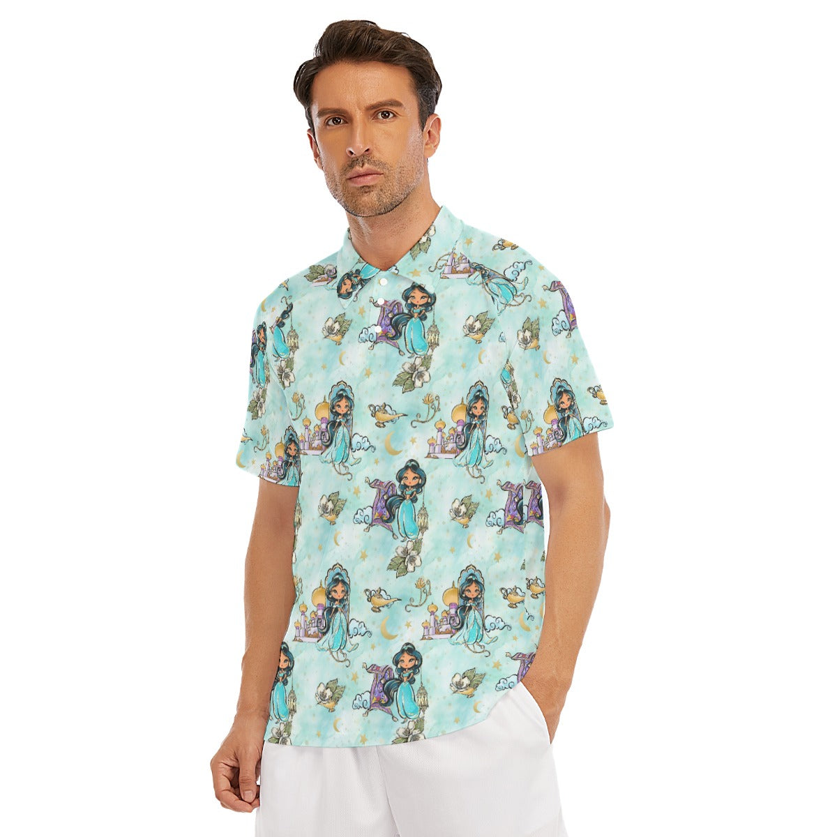 Whimsical Desert Princess - Men's Polo Shirt