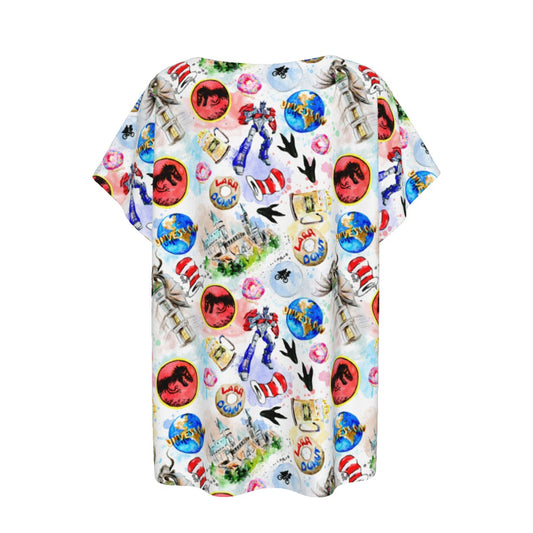 A Universal Adventure - Women’s Relaxed Fit Scoop Tee