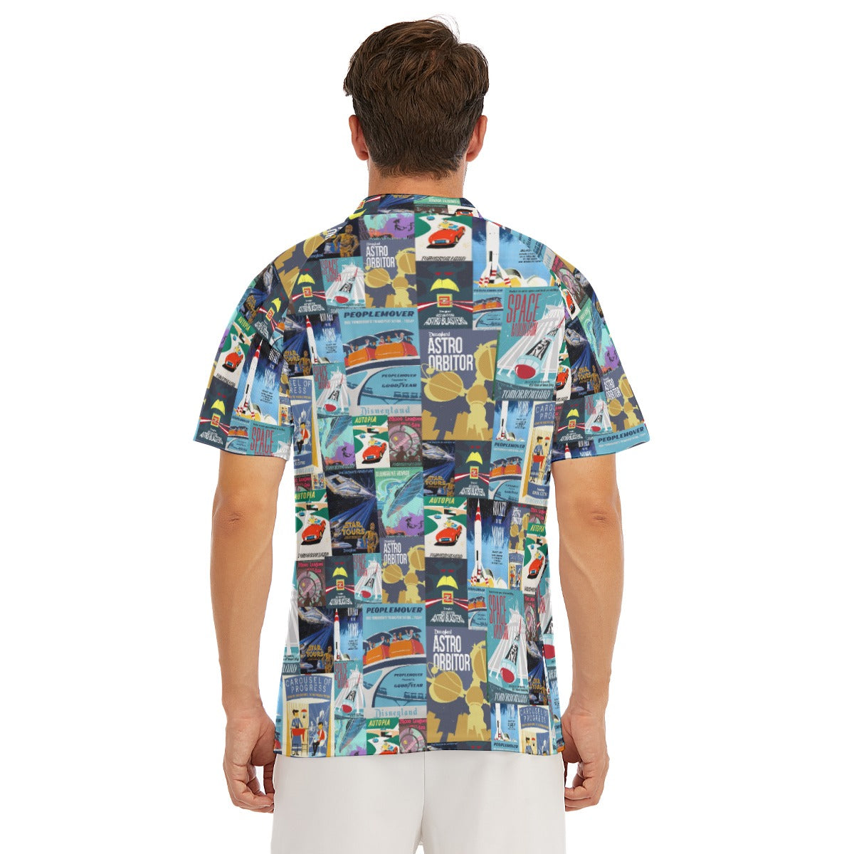 Vintage Tomorrow Ride Posters - Men's Polo Shirt