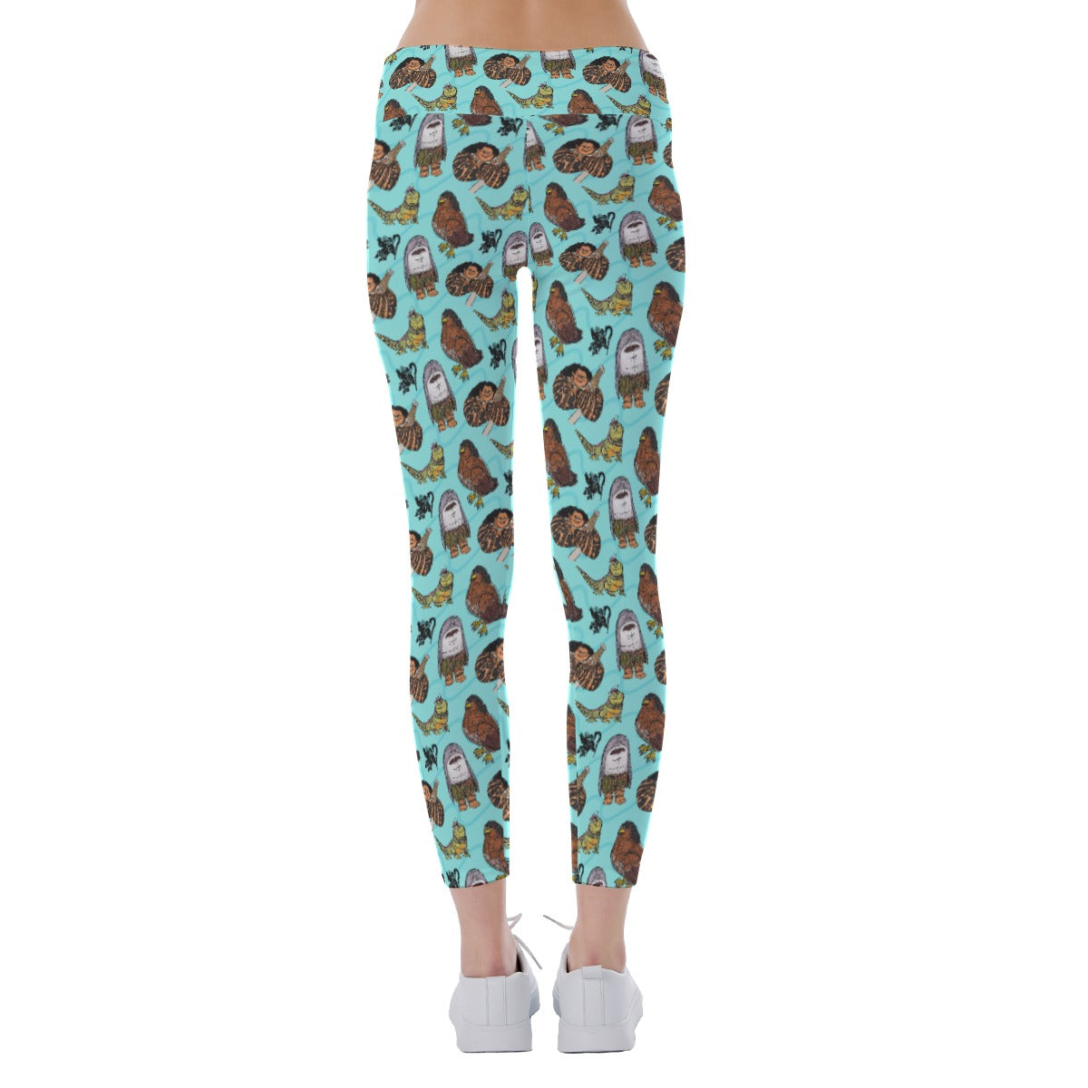 Shapeshifting Island Hero - Women's Yoga Leggings
