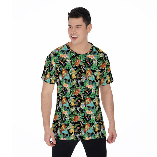 Watercolor Jungle Pride - Men's Short Sleeve T-Shirt
