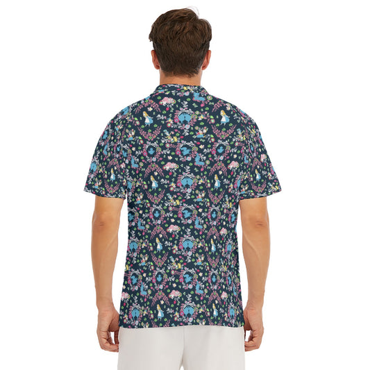 Garden Whimsy - Wonderland Dreams - Men's Polo Shirt