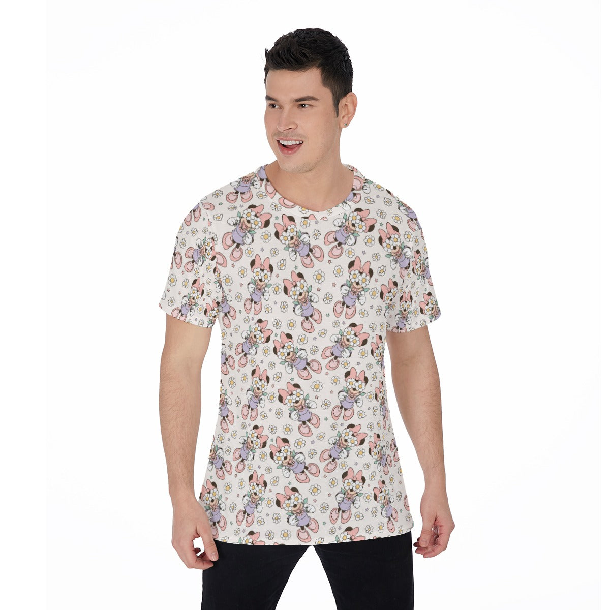 Daisy Crown Delight - Men's Short Sleeve T-Shirt