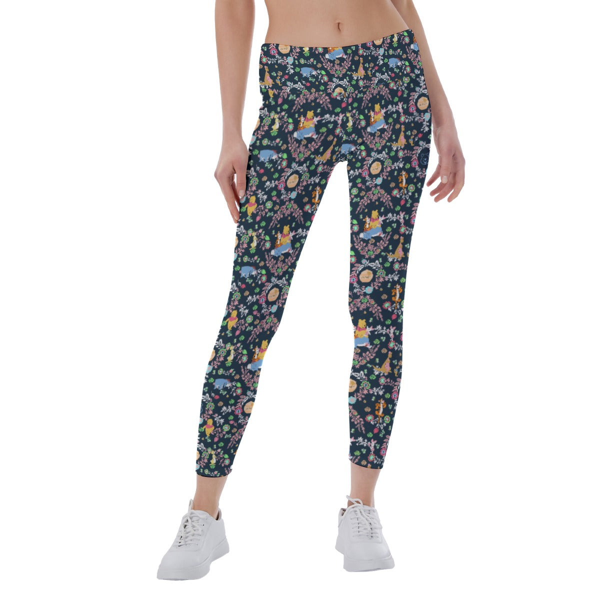 Garden Whimsy - Hundred Acre Blooms - Women's Yoga Leggings