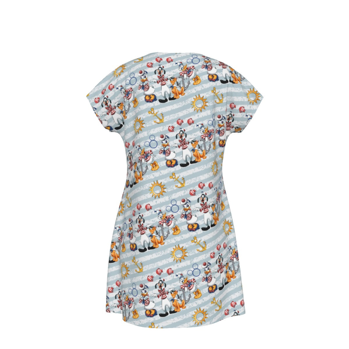 Set Sail with the Crew - Women's T-Shirt Dress