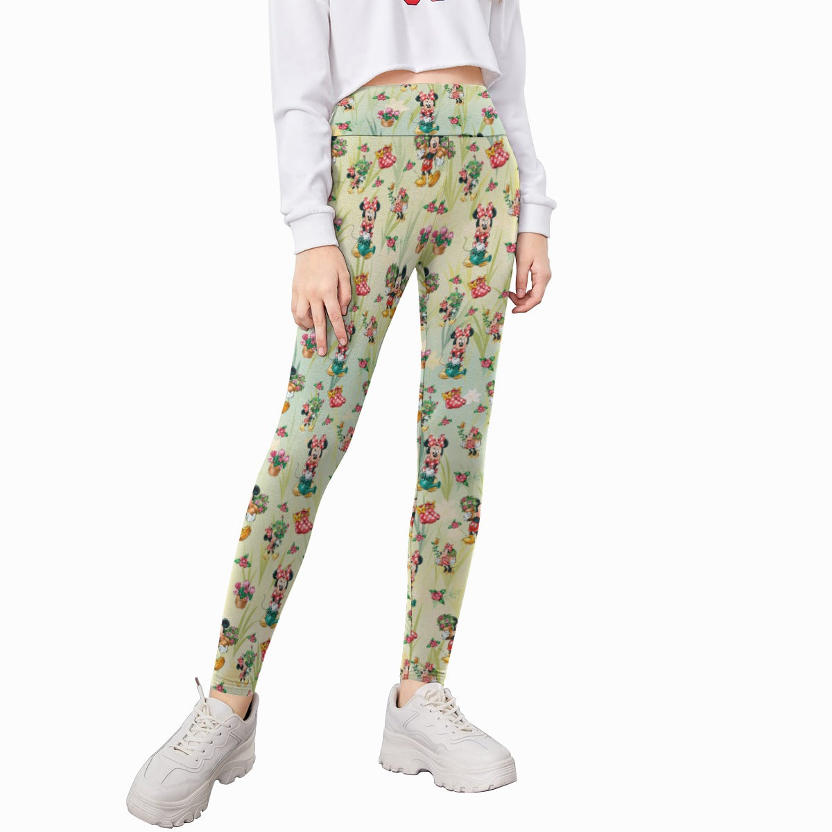 Garden Mouse Helpers at Work - Kid's Leggings