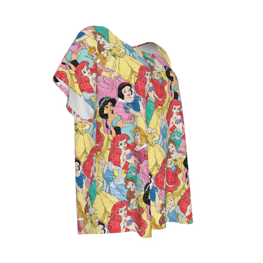 Royal Princess Sketches - Women’s Relaxed Fit Scoop Tee