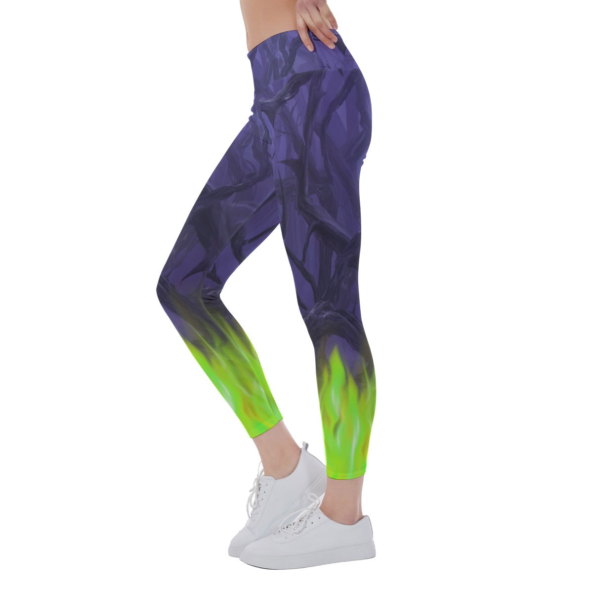 Enchanted Thorn Forest - Women's Yoga Leggings