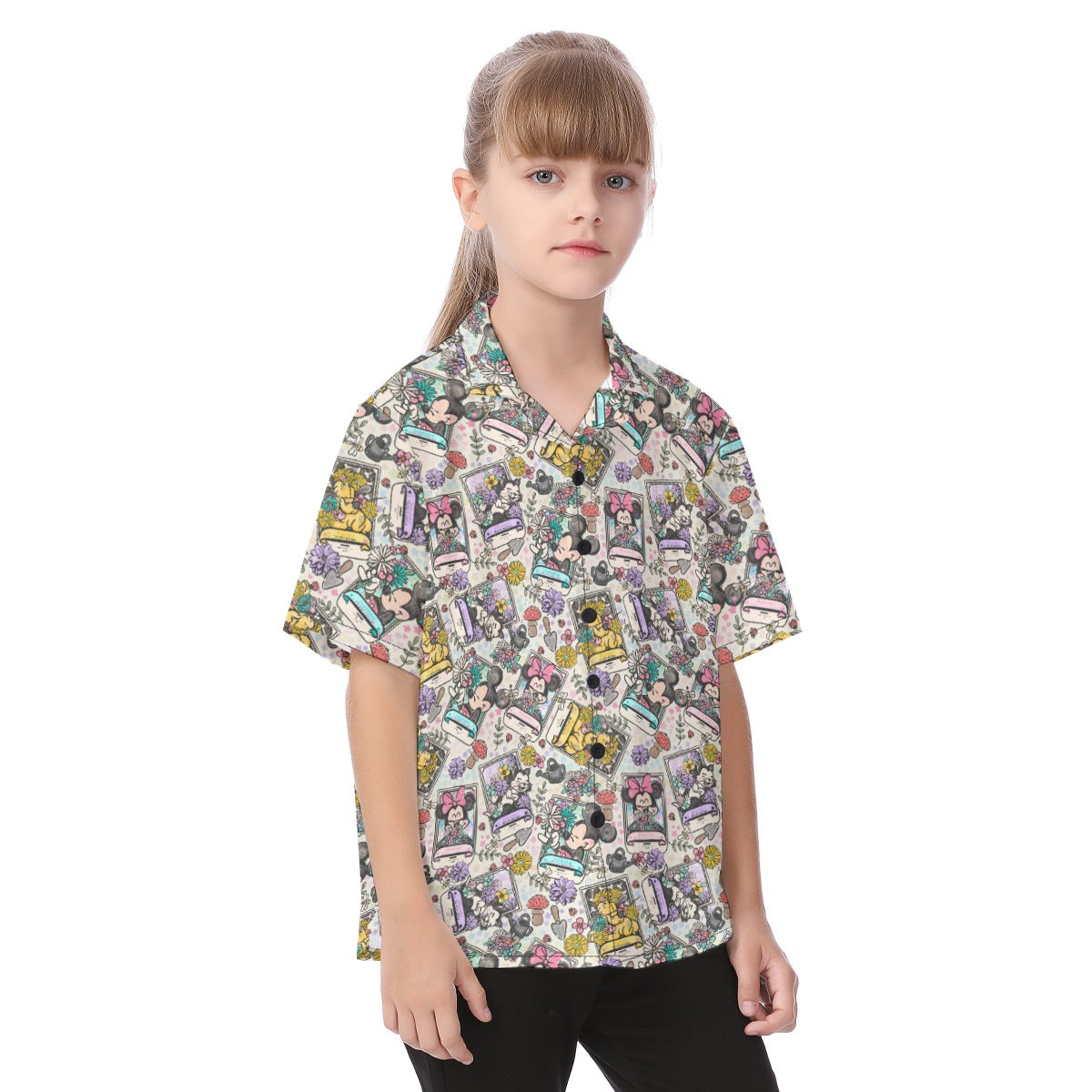 Garden Helpers Seed Packetskets - Kid's Hawaiian Button Up Shirt