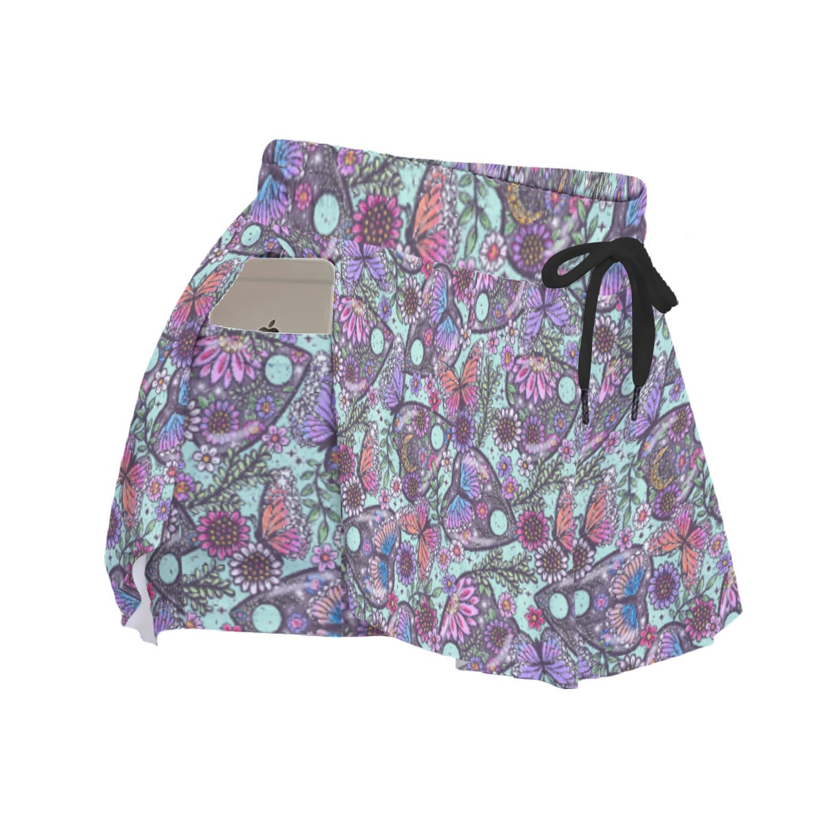 Butterfly Planchettes - Women's Flowy Pocket Shorts