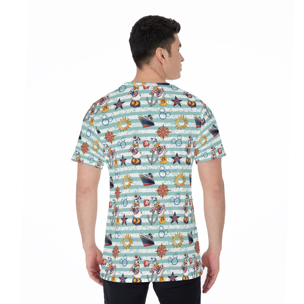 Sailor Duo on Deck - Men's Short Sleeve T-Shirt