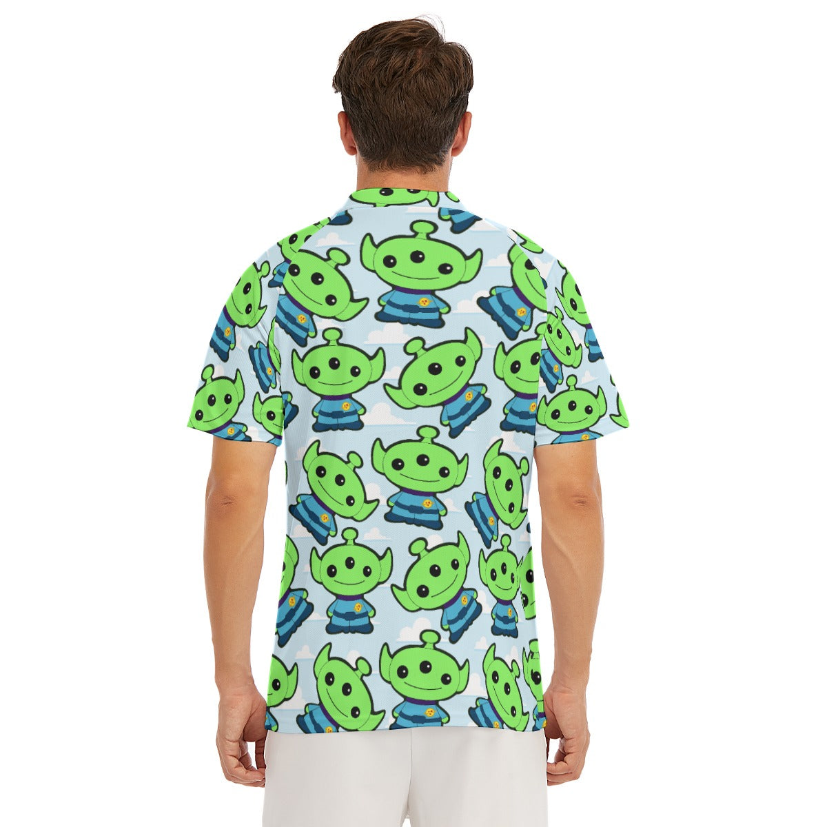 Little Green Space Aliens - Men's Polo Shirt