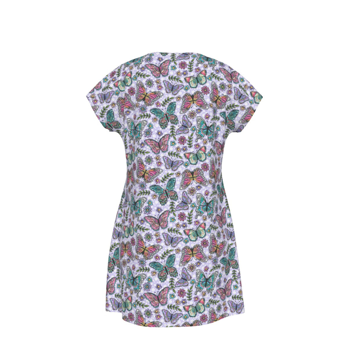 Butterfly Magic - Women's T-Shirt Dress