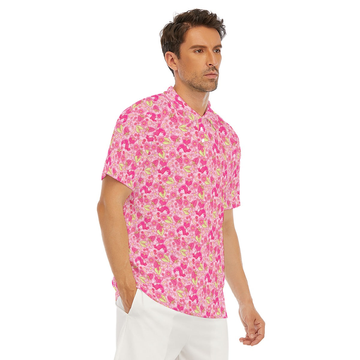 Fruitimals - Raspberry Foxes - Men's Polo Shirt
