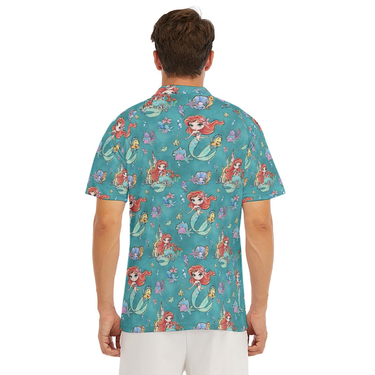 Whimsical Ocean Princess - Men's Polo Shirt