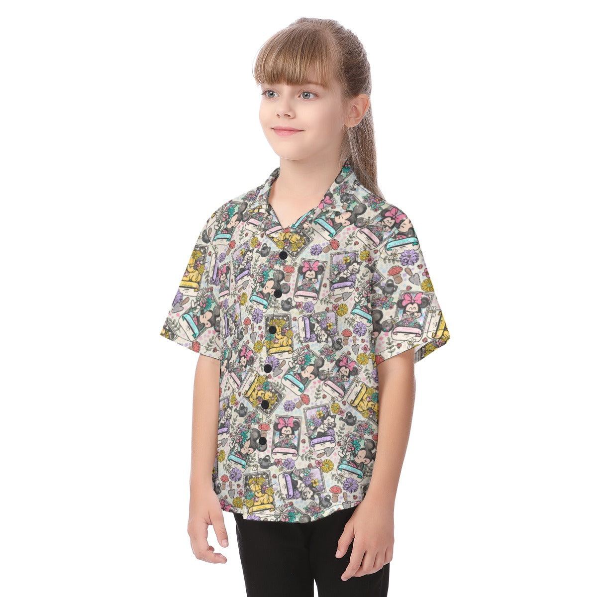 Garden Helpers Seed Packetskets - Kid's Hawaiian Button Up Shirt
