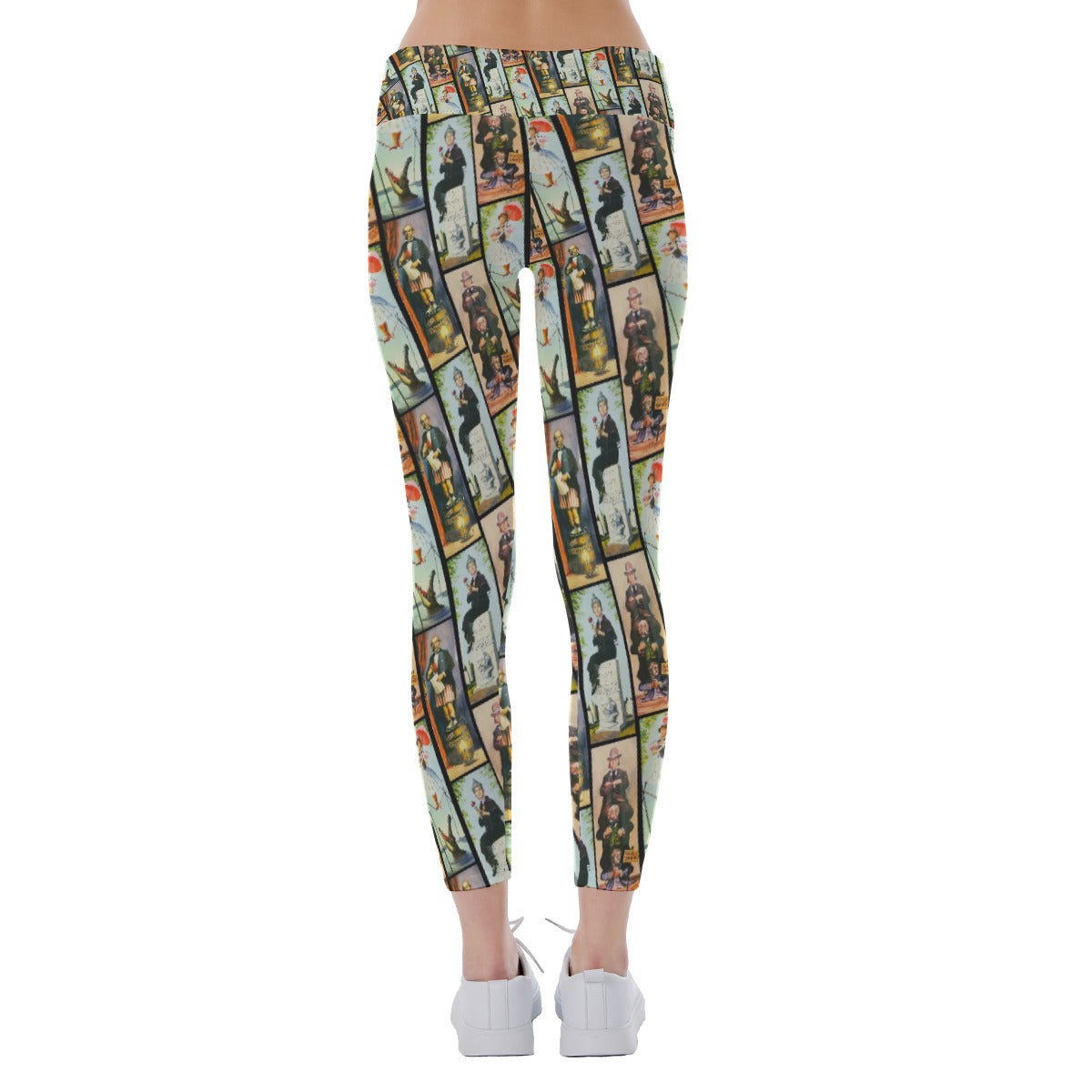 Stretch Room Portraits - Women's Yoga Leggings