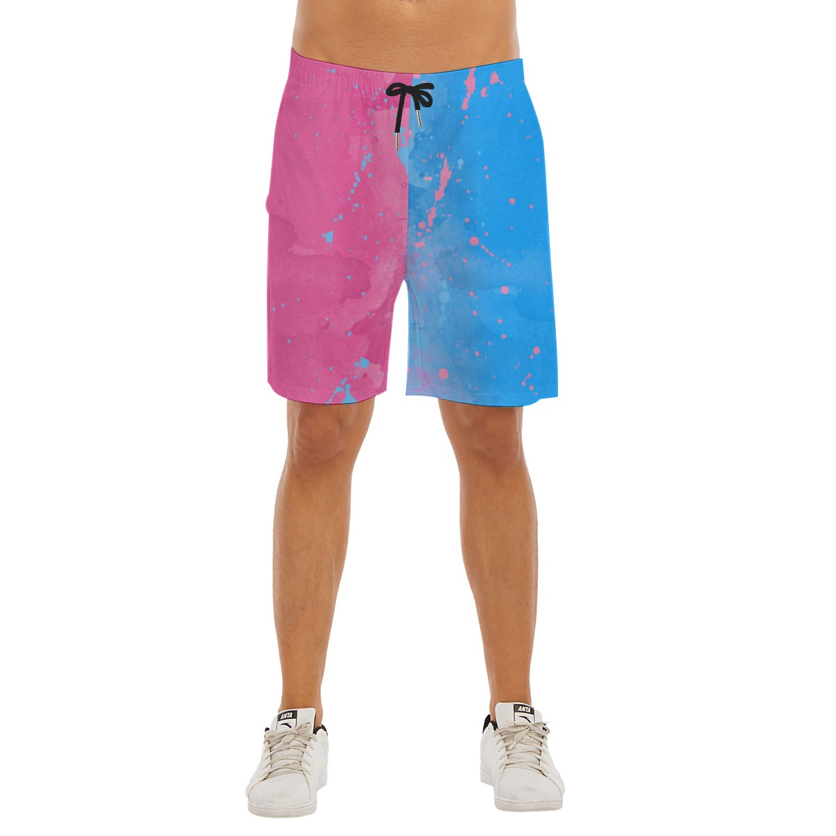 Pink or Blue Fairytale Dress - Men’s Pocket Beach Shorts