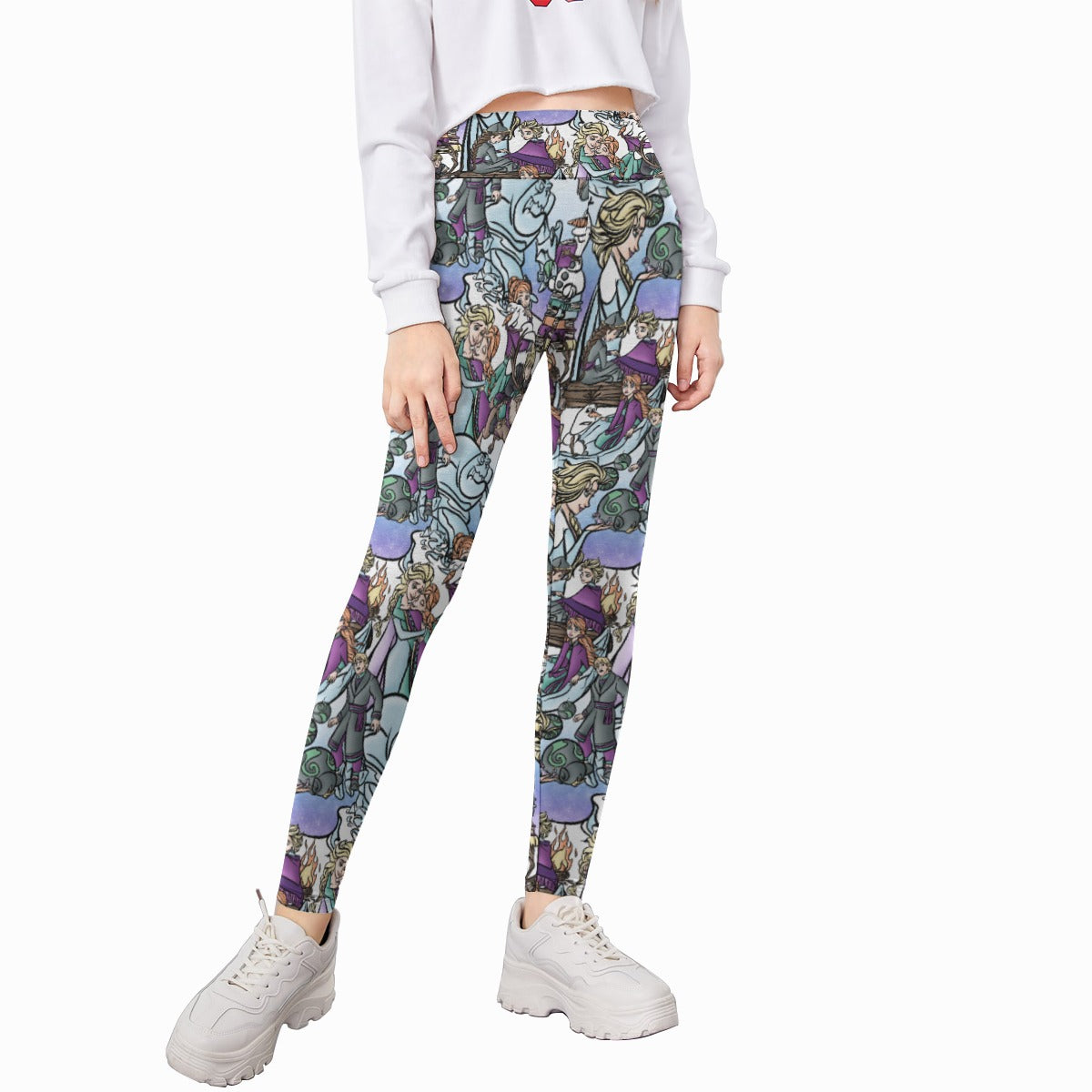 Enchanted Winter Journey - Kid's Leggings