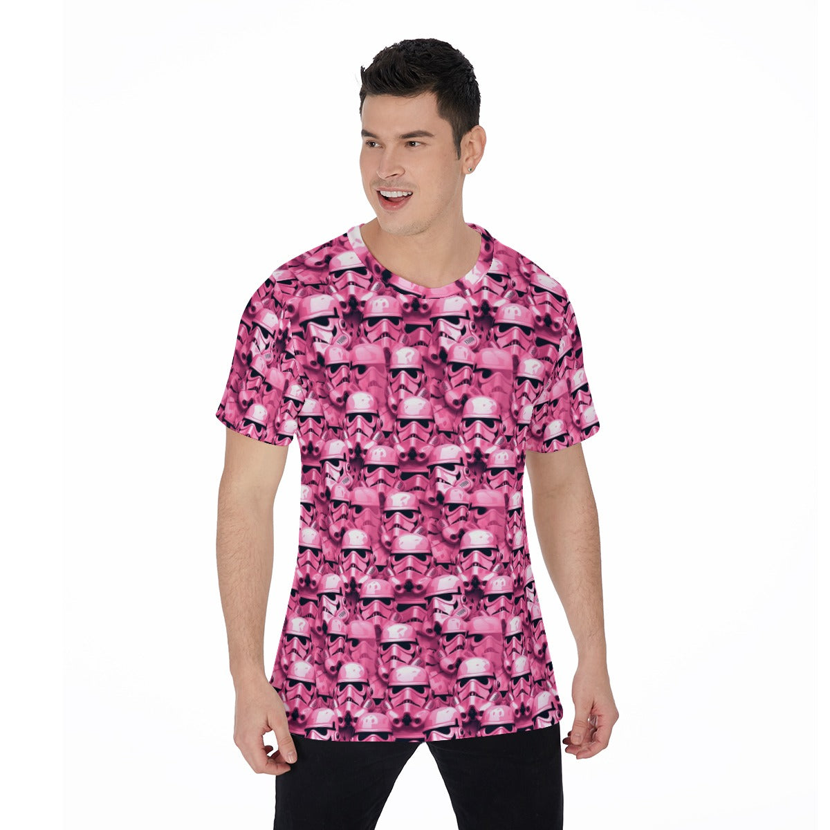 Pink Helmet Battalion - Men's Short Sleeve T-Shirt