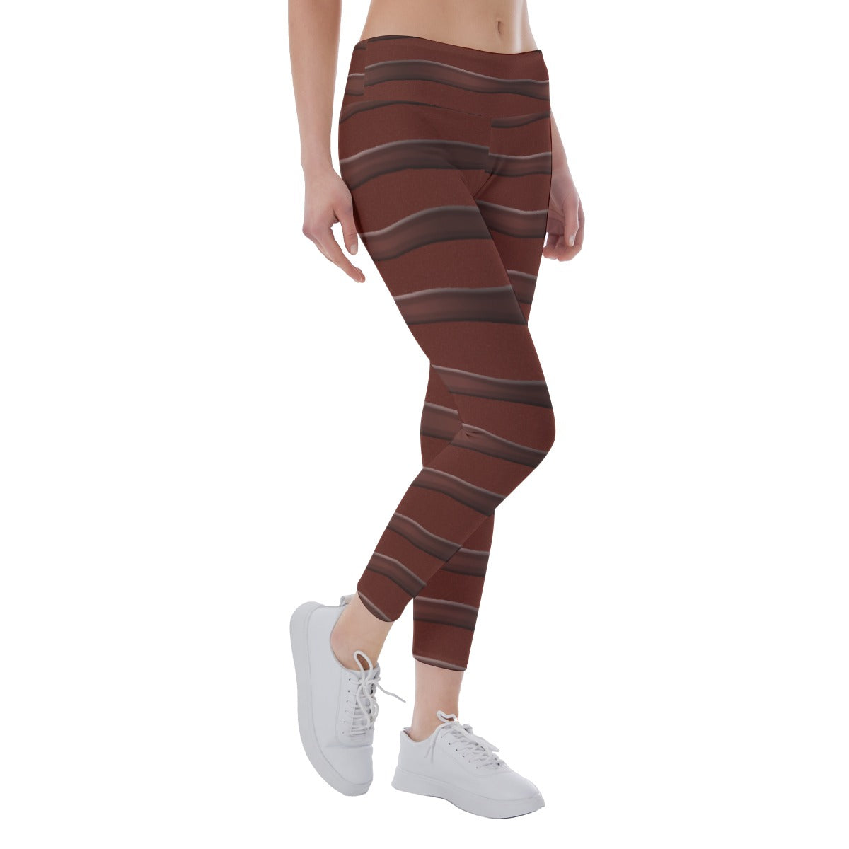 Candy Racer Leggings: Crumbelina Di Carmello - Women's Yoga Leggings