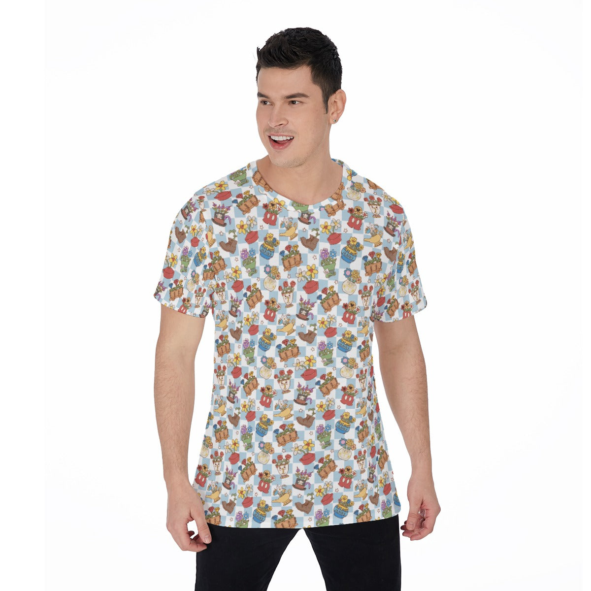 Flourishing Fairytale Pots - Men's Short Sleeve T-Shirt