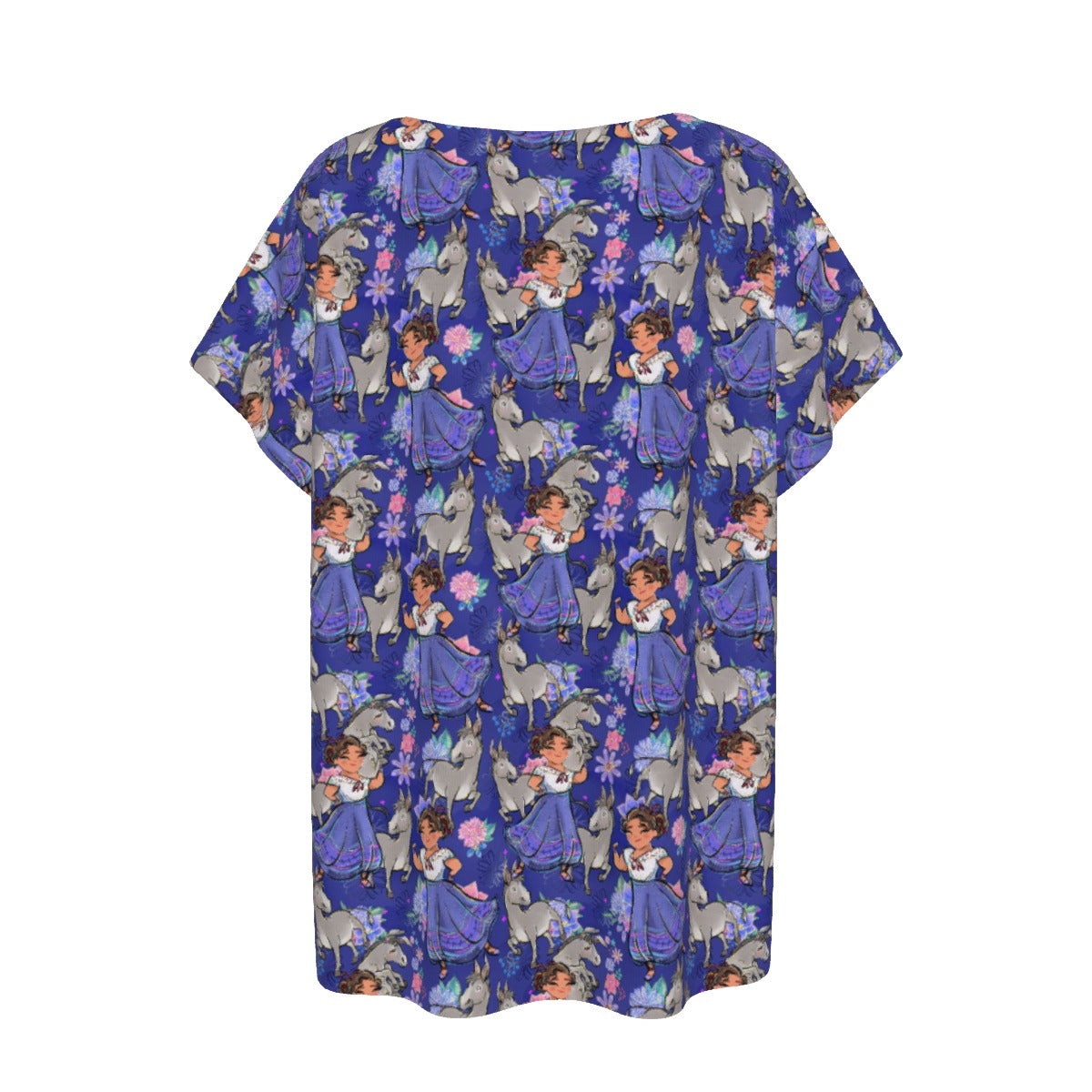 Whimsical Strong Heroine - Women’s Relaxed Fit Scoop Tee