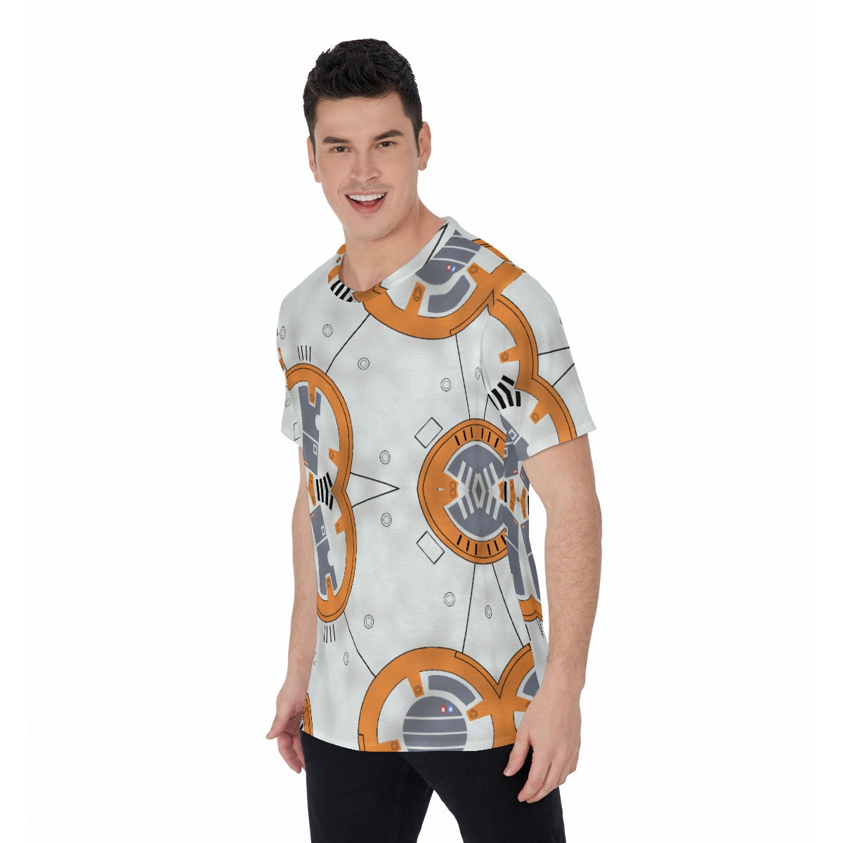 Little Round Droid - Men's Short Sleeve T-Shirt
