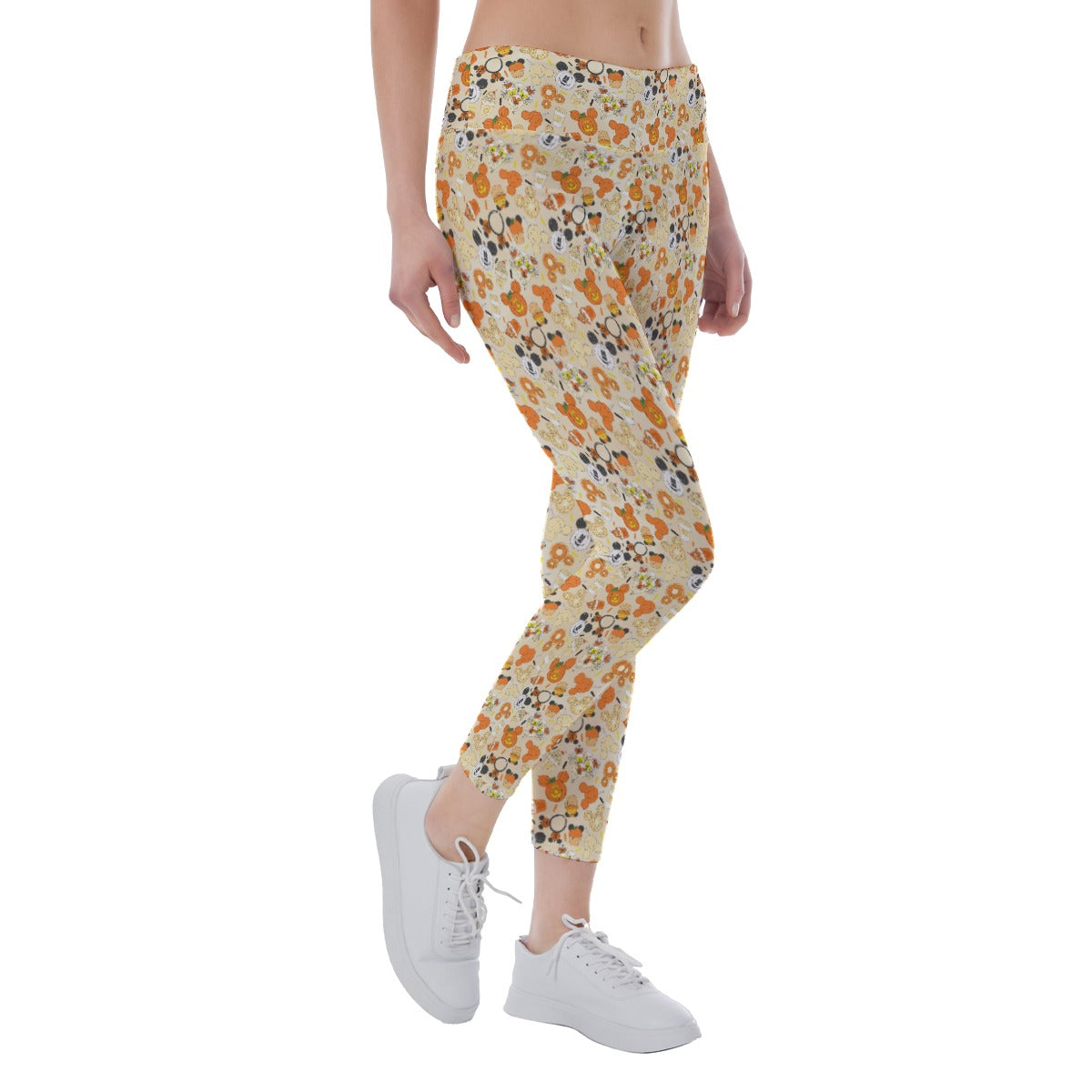 Halloween Snack Treats - Women's Yoga Leggings