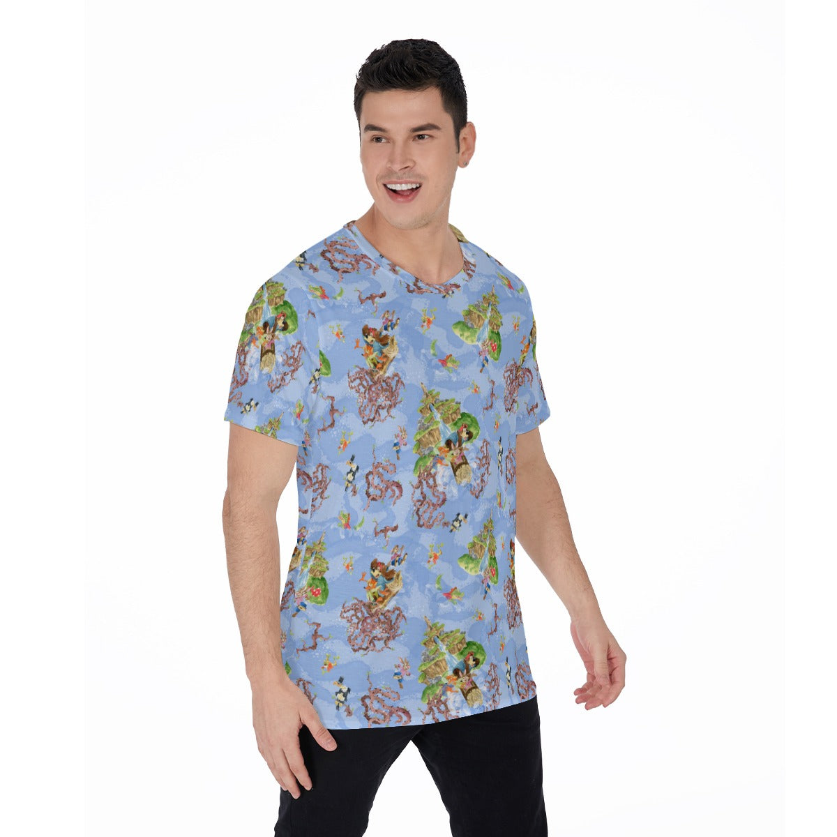 Briar Patch Splash - Men's Short Sleeve T-Shirt