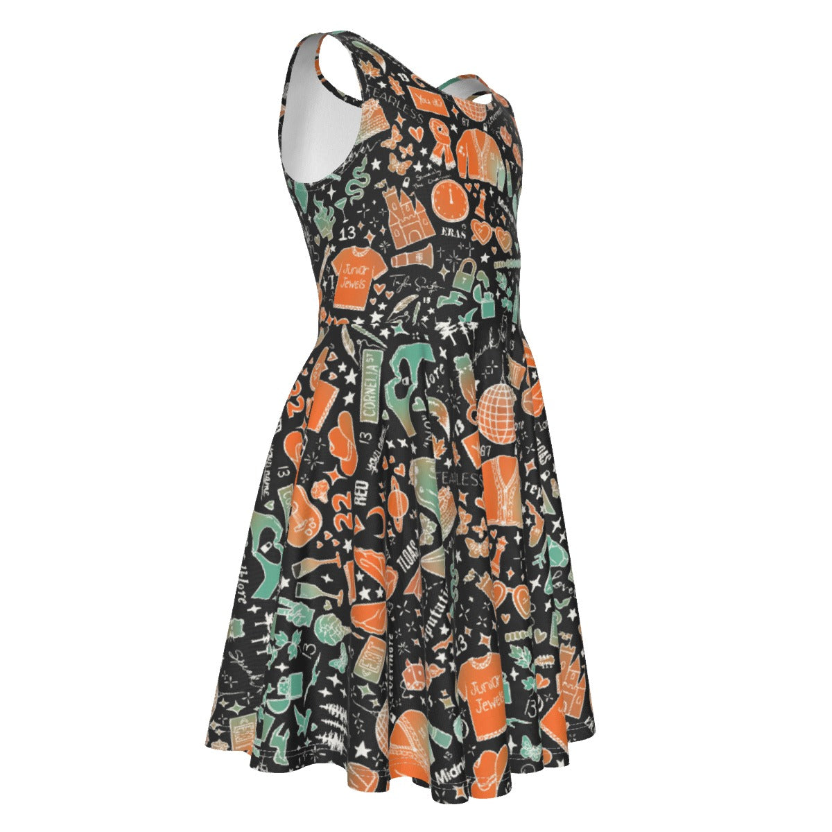 Showgirl Era Icons - Kid's Sleeveless Skater Dress