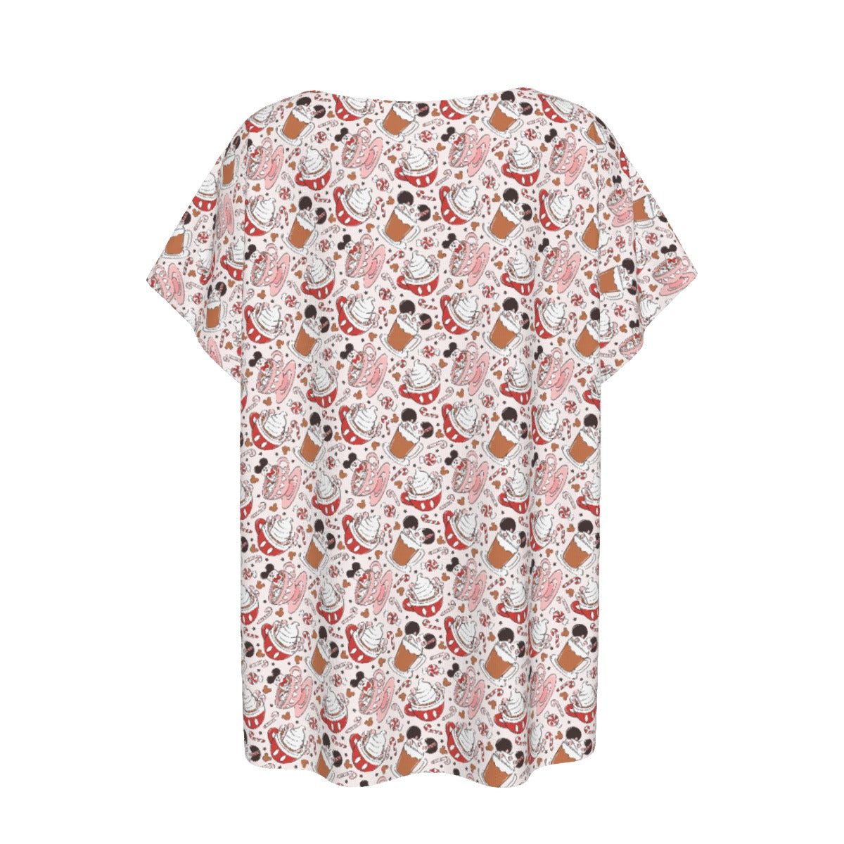Magic Mouse Hot Chocolate - Women’s Relaxed Fit Scoop Tee