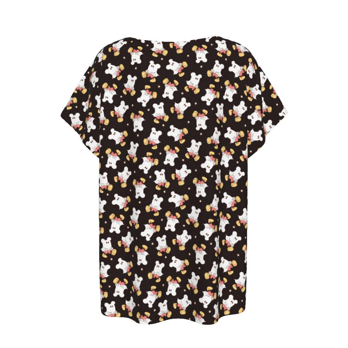Ghostly Mouse - Women’s Relaxed Fit Scoop Tee