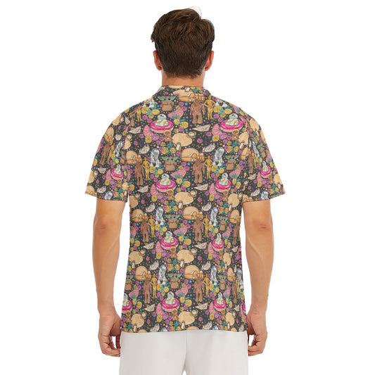 Tropical Space Squad - Men's Polo Shirt